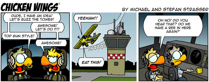 let's buzz the tower!